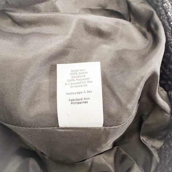 Talbots Blazer Contrast White Piping Jacket Size 10 Petite - Picture 5 of 6